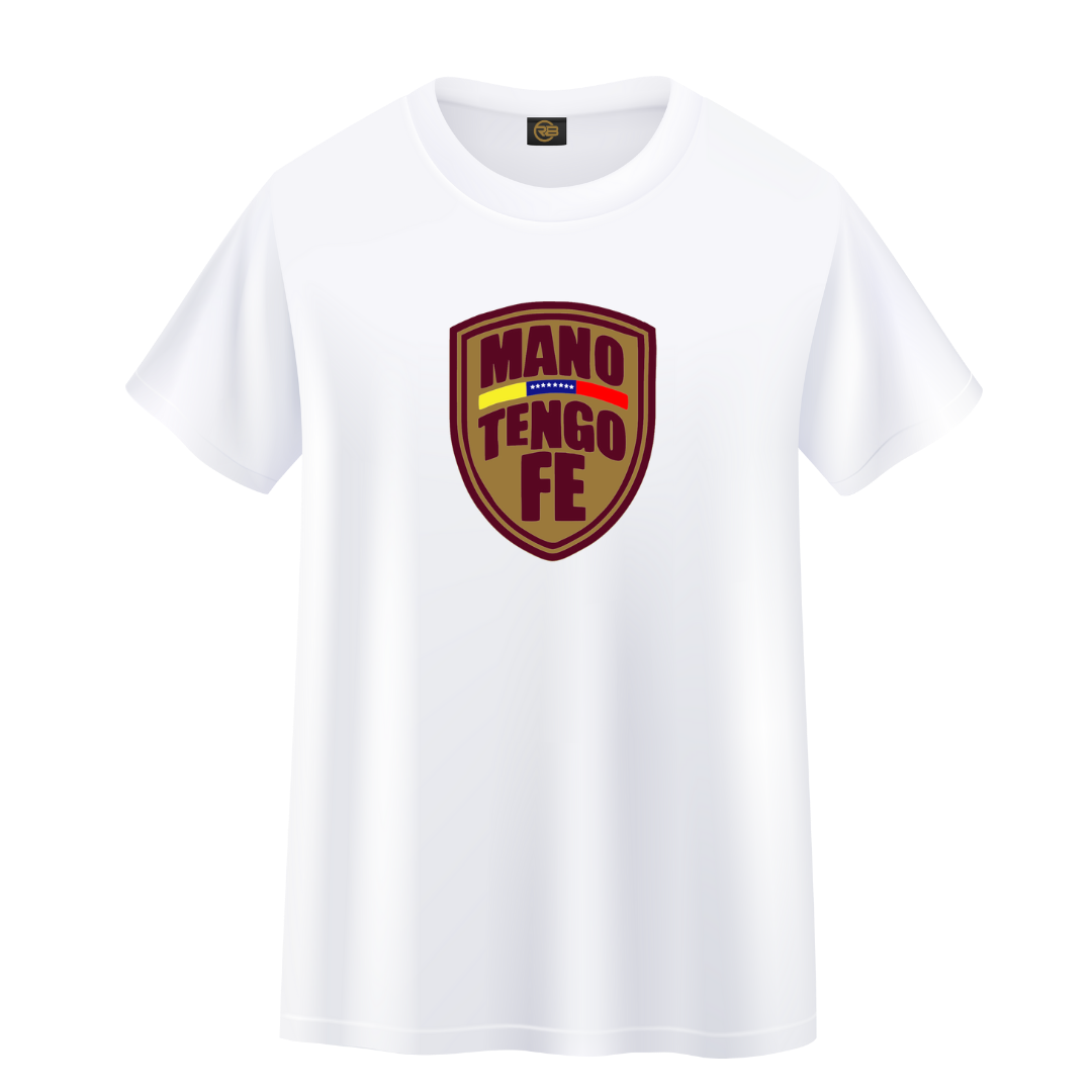 CAMISETA DE LA VINOTINTO, MANO TENGO FE