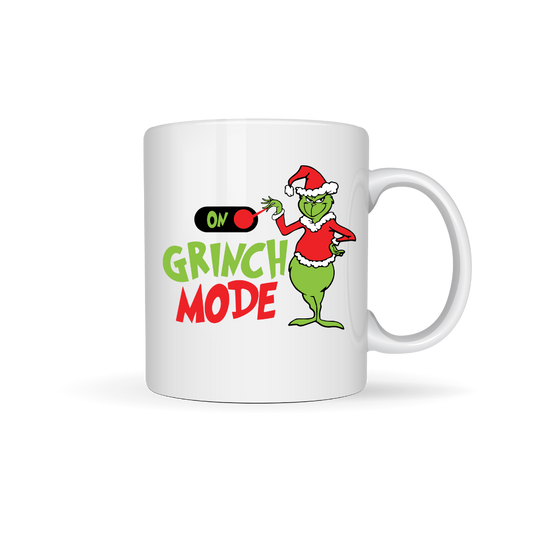 TAZA SUBLIMADA GRINCH MODE