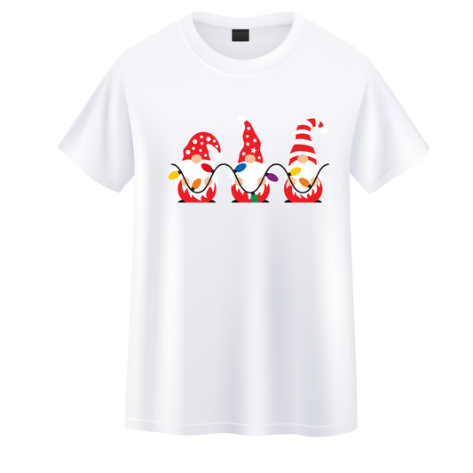 TSHIRT MERRY CHRISTMAS  ELF LIGTH