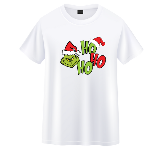 TSHIRT GRINCH /CHRISTMAS HO HO HO