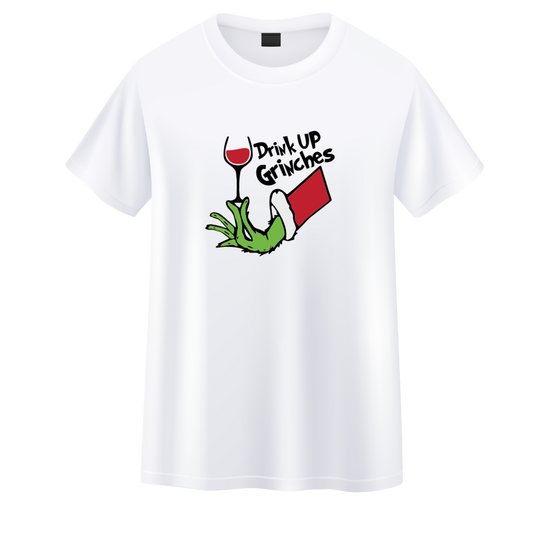 TSHIRT GRINCH /CHRISTMAS WINE