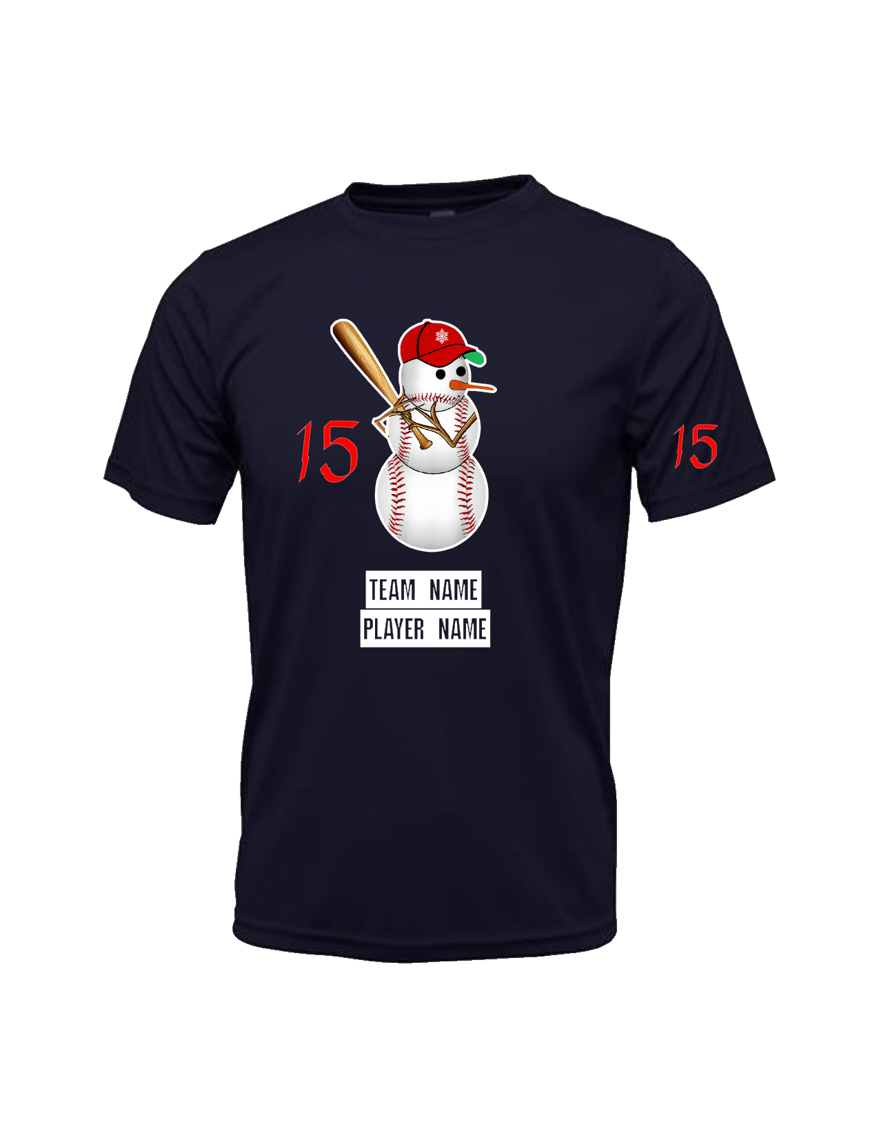 CHRISTMAS SHIRTS /SNOW MEN , BASEBALL / CHOOSE