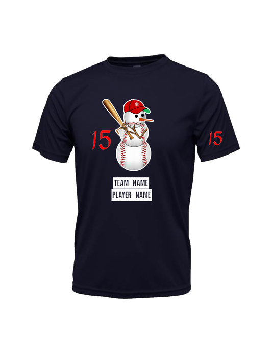 CHRISTMAS SHIRTS /SNOW MEN , BASEBALL / CHOOSE