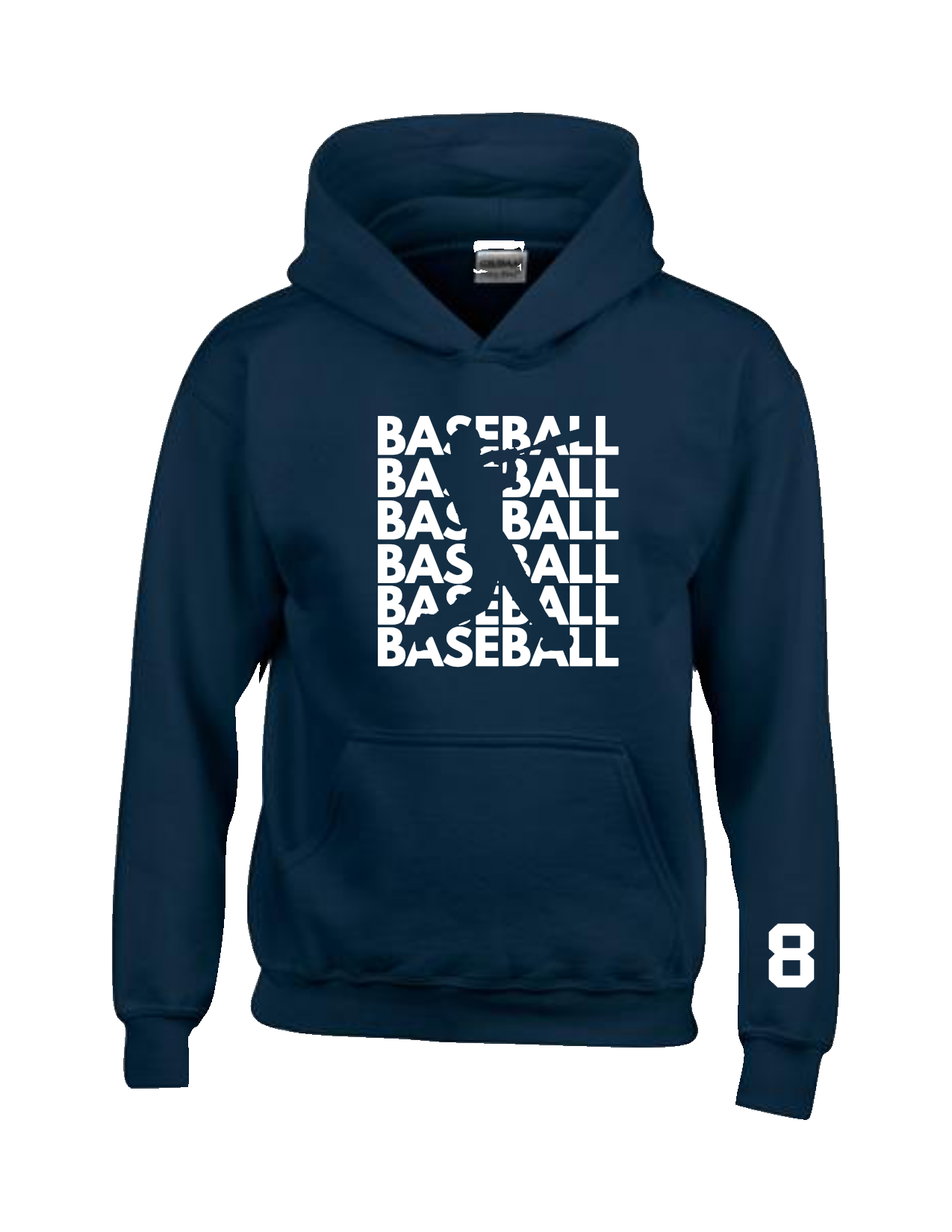 HOODIE / SWEATERS, BASEBALL 3D PLAYERS