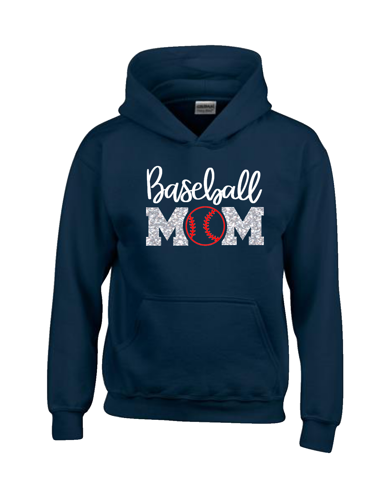 HOODIE BASEBALL MOM