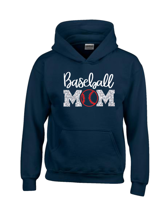 HOODIE BASEBALL MOM