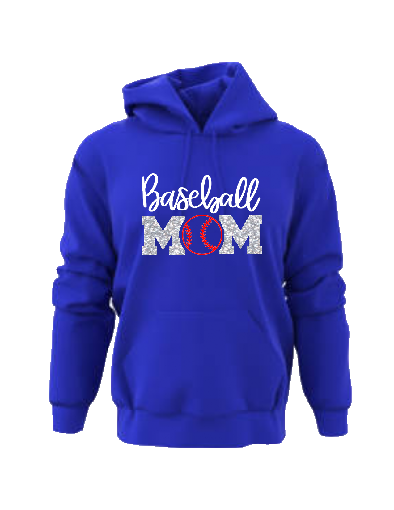 HOODIE BASEBALL MOM