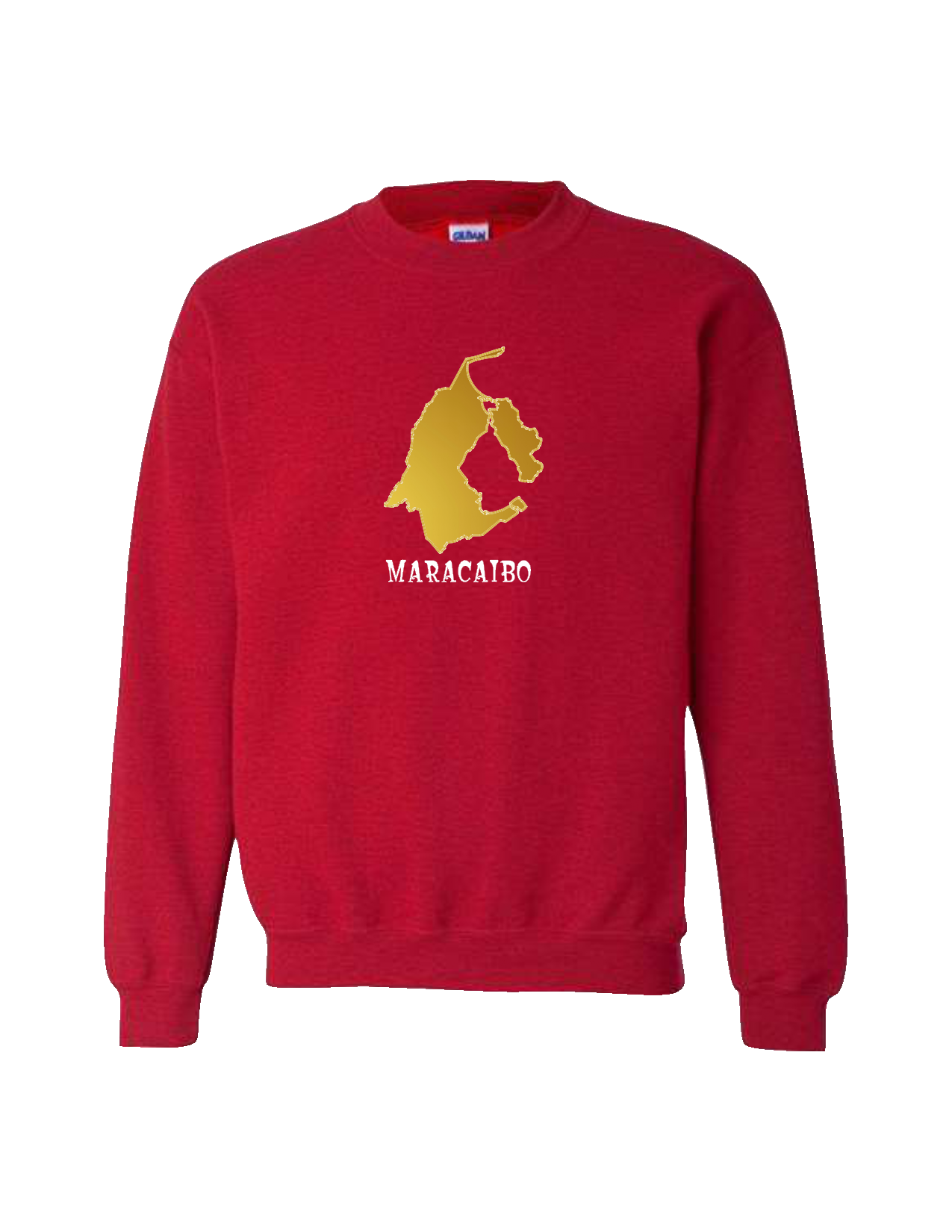 SUDADERA DEL MAPA  DE  MARACAIBO / MARACAIBO MAP SWEATSHIRTS